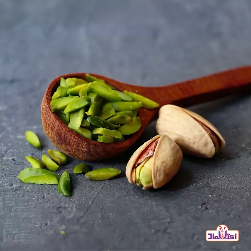 خلال پسته سبز اعتماد تازه و درجه یک