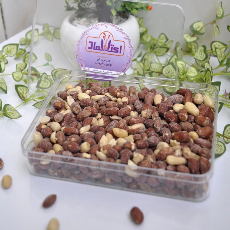 بادام زمینی دوآتیشه تازه پخت(بادام خاکی)