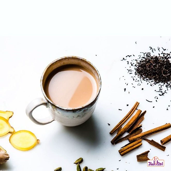 چای ماسالا جنسینگ دار اصل تازه وخوش طعم