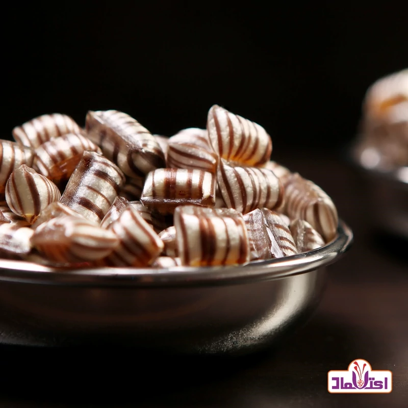 آبنبات اطلسی اعلا کاکائویی و تازه