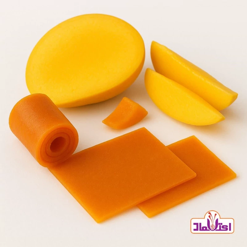 لواشک انبه پنج ستاره اعتماد تازه و خوش طعم و ملس