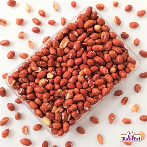 بادام زمینی لعابی اعتماد