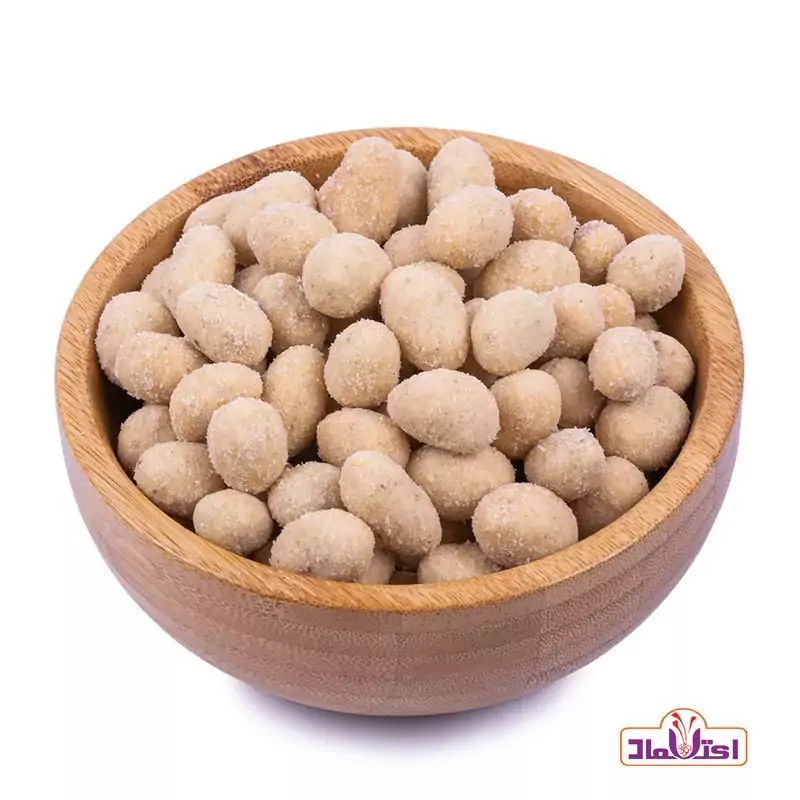 بادام زمینی روکش دار پنیری اعتماد