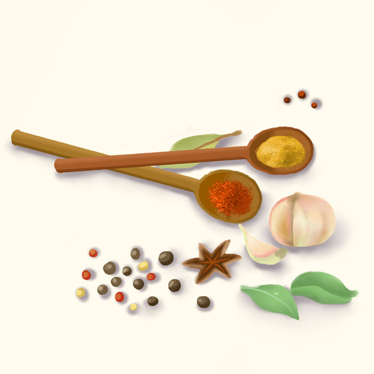 ادویه و چاشنی ها